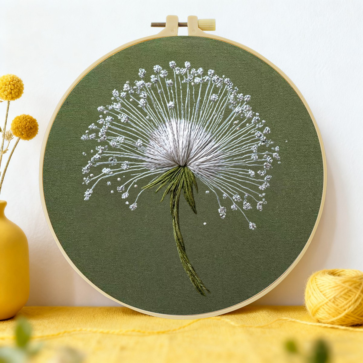 Home Textiles Discount - Набор для вышивания одуванчиков своими руками