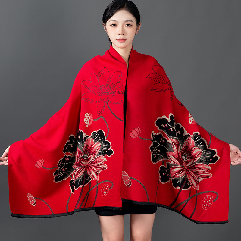 Home Textiles Blanket - Женская зимняя шаль, кашемировый шарф, шаль