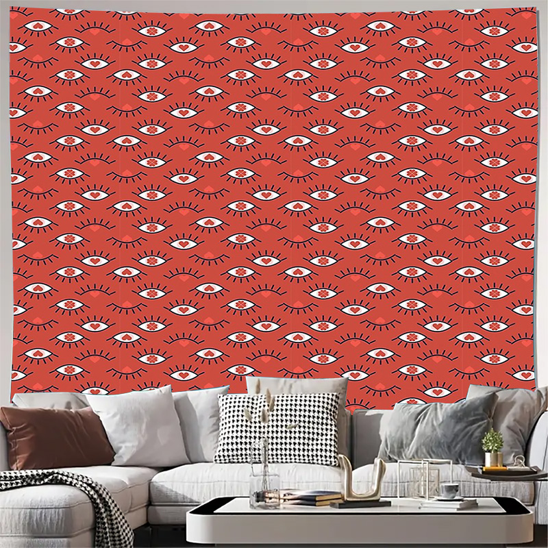 Home Art Textiles - Богемный гобелен, настенный эстетический декор комнаты,