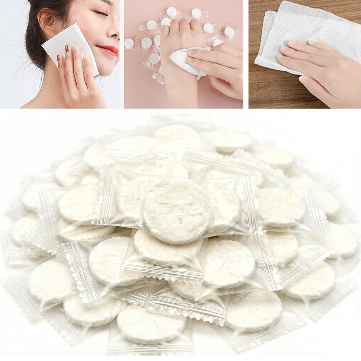 Home Textiles Face Towel - 100 шт. портативных сжатых салфеток для