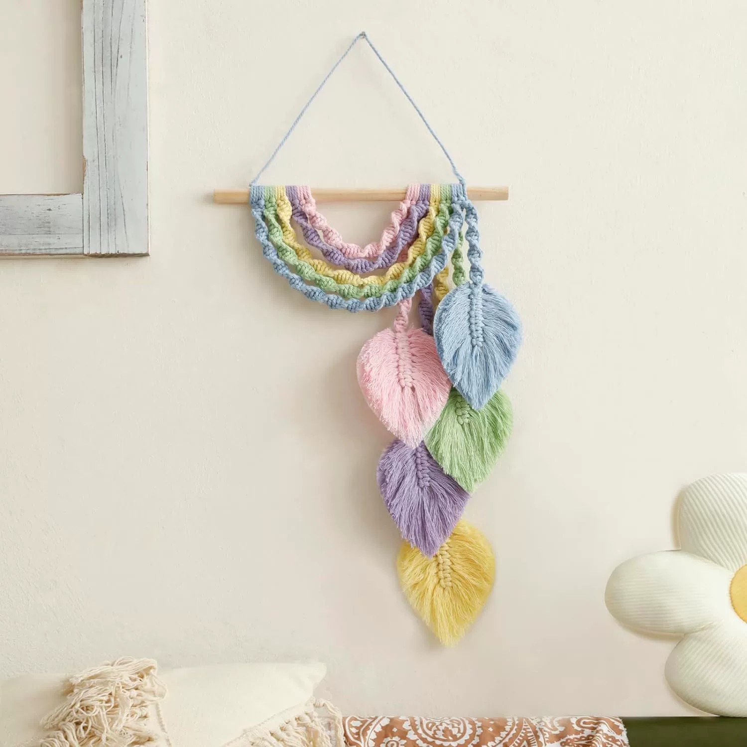 Home Textiles Europe - Гобелены с узорами радужных листьев и