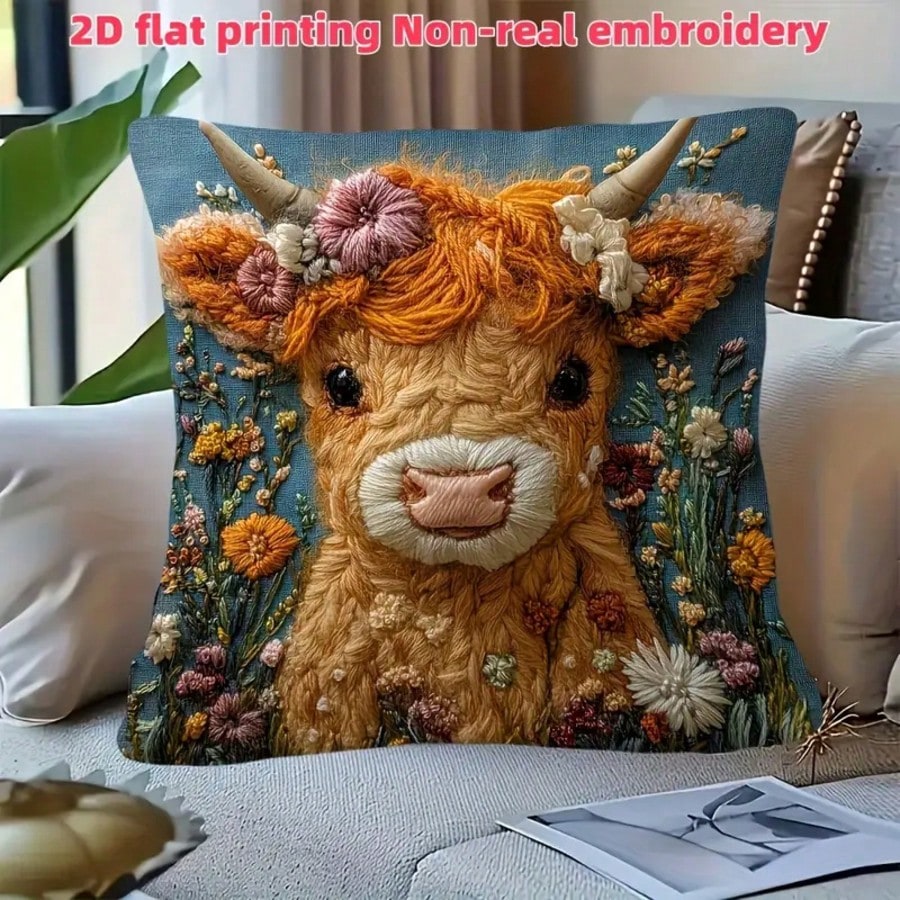 Pillow Insert 18X18 - 1 шт. декоративная наволочка с изображением