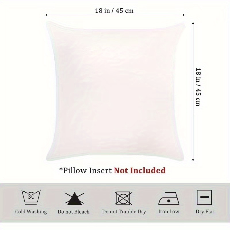 Наволочка для декора дома: 1 ш – обзор и цена Pillow Insert 18X18