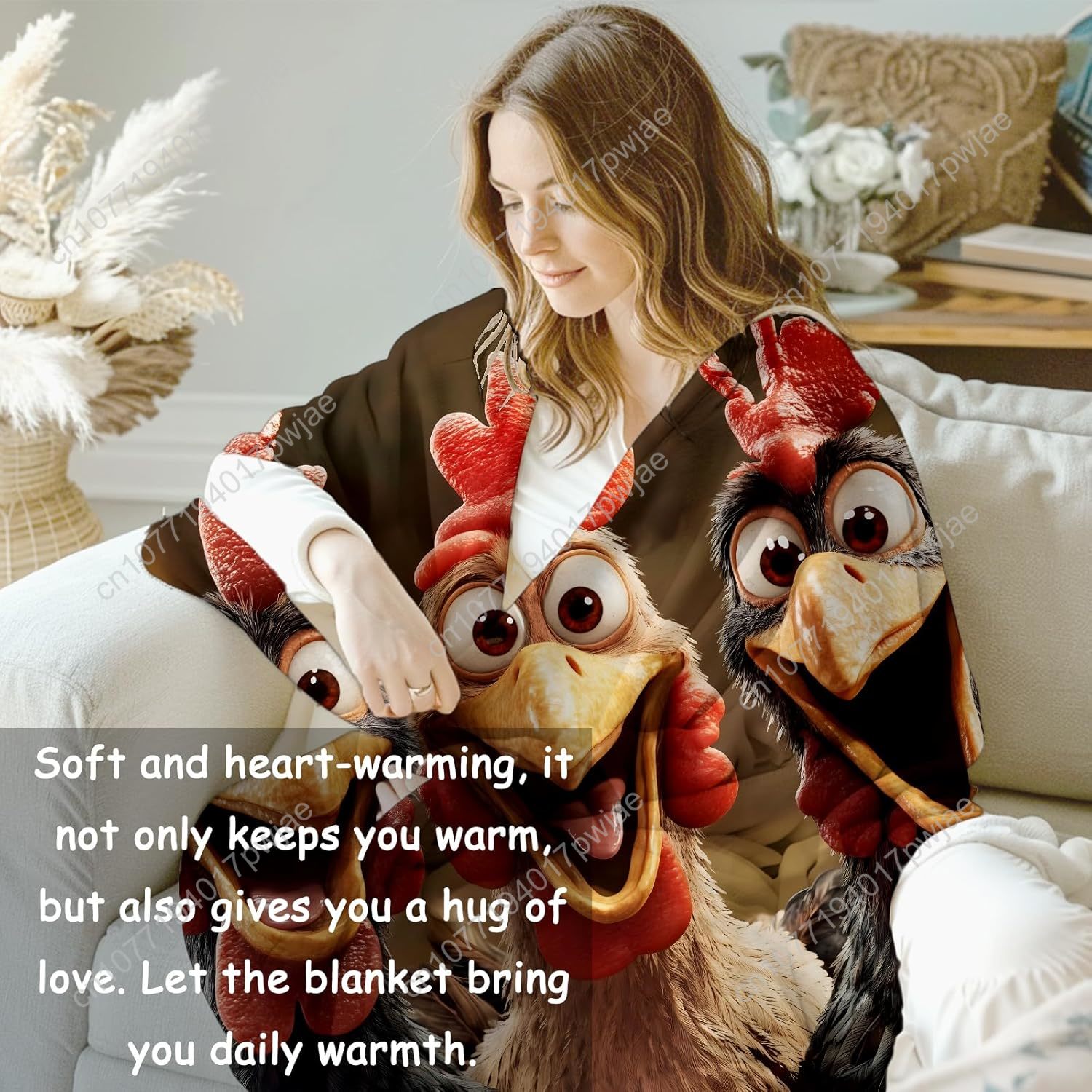 Одеяло с цыплятами, подарки дл – обзор и цена Home Textiles Blanket