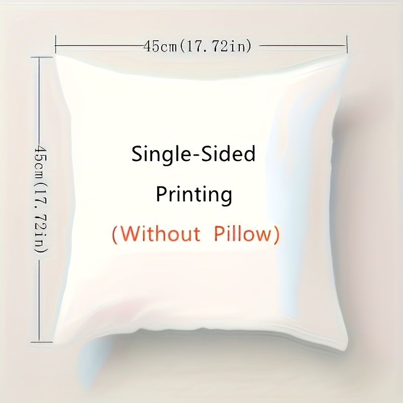 4 шт. наволочек с милым принто – обзор и цена Pillow Insert 18X18