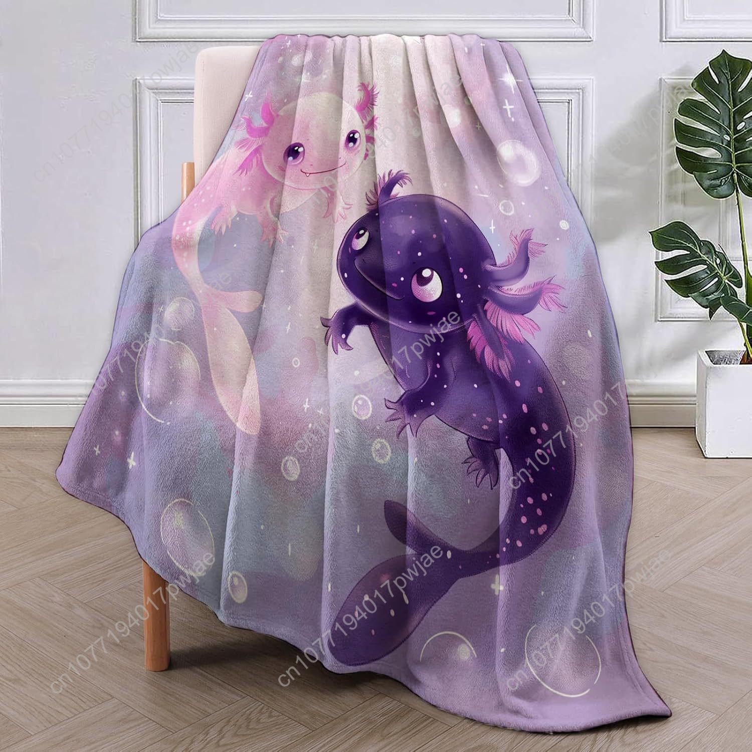 Одеяло Axolotl, милые фланелев – обзор и цена Home Textiles Blanket
