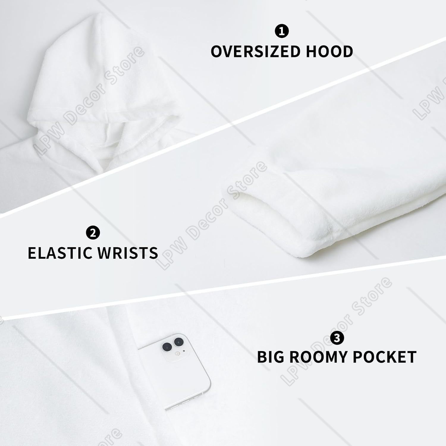 Плюшевый худи-плед оверсайз с  – обзор и цена Home Textiles Australia
