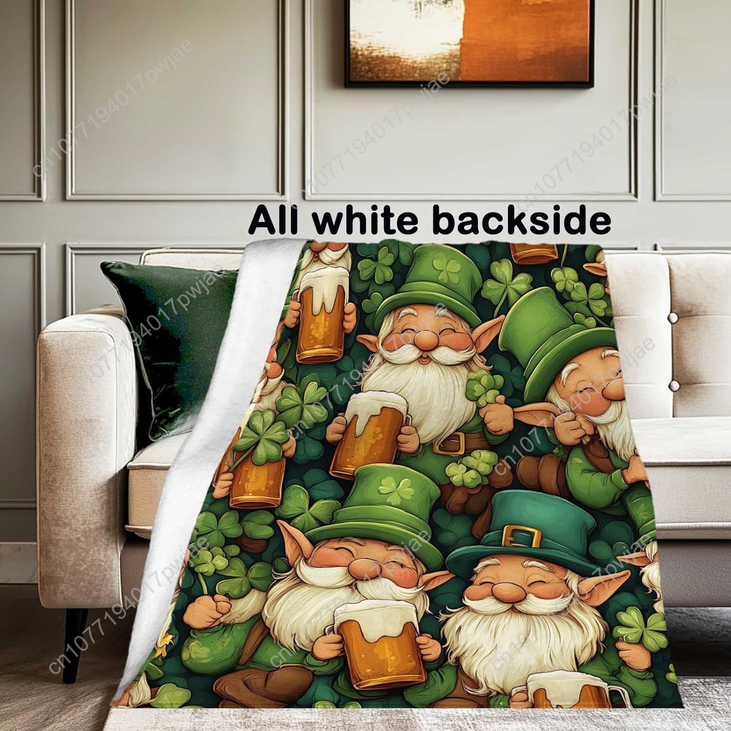 Одеяло в виде гнома на день Св – обзор и цена Home Textiles Blanket