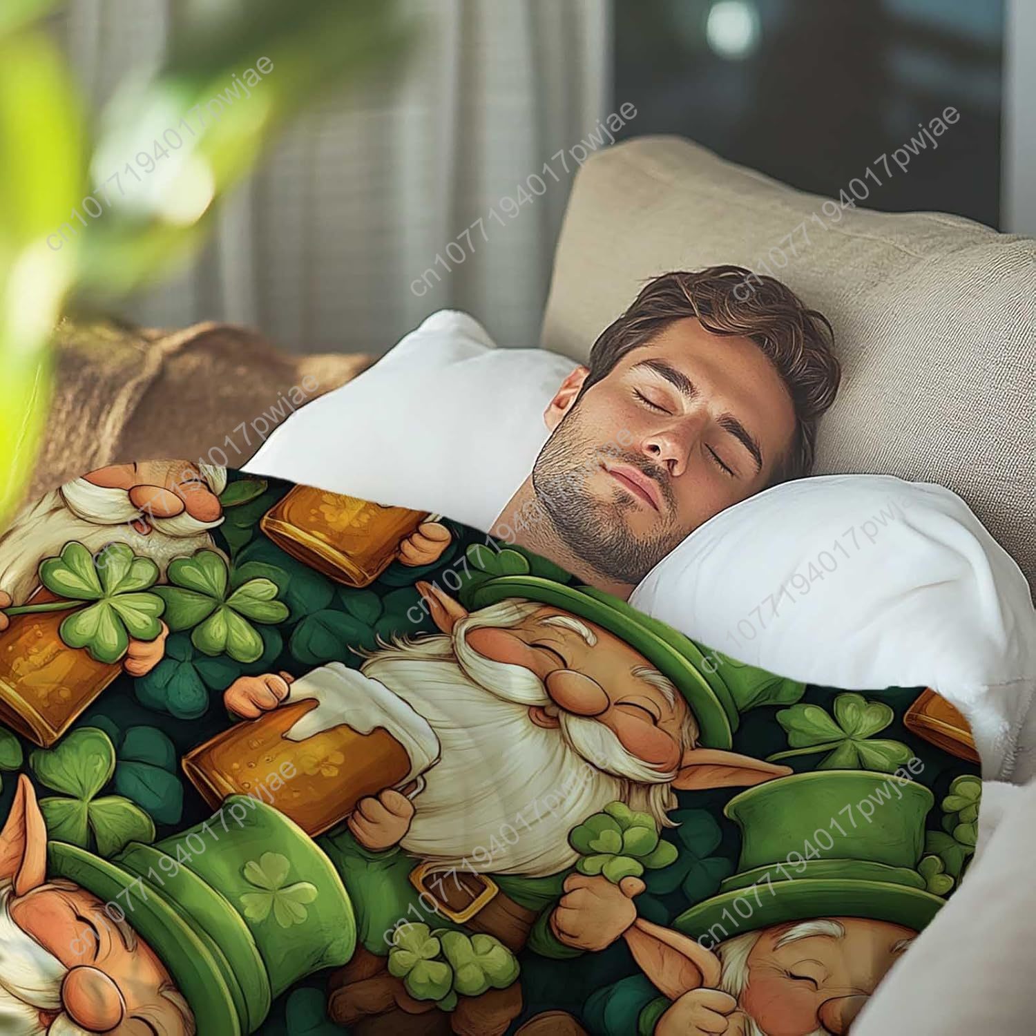 Одеяло в виде гнома на день Св – обзор и цена Home Textiles Blanket