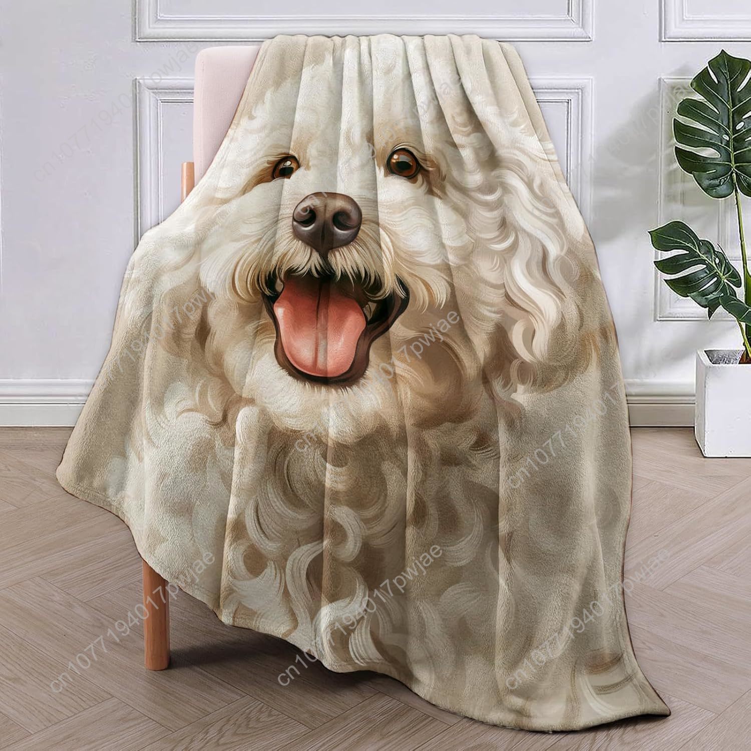 Одеяло с портретом радостного  – обзор и цена Home Textiles Blanket
