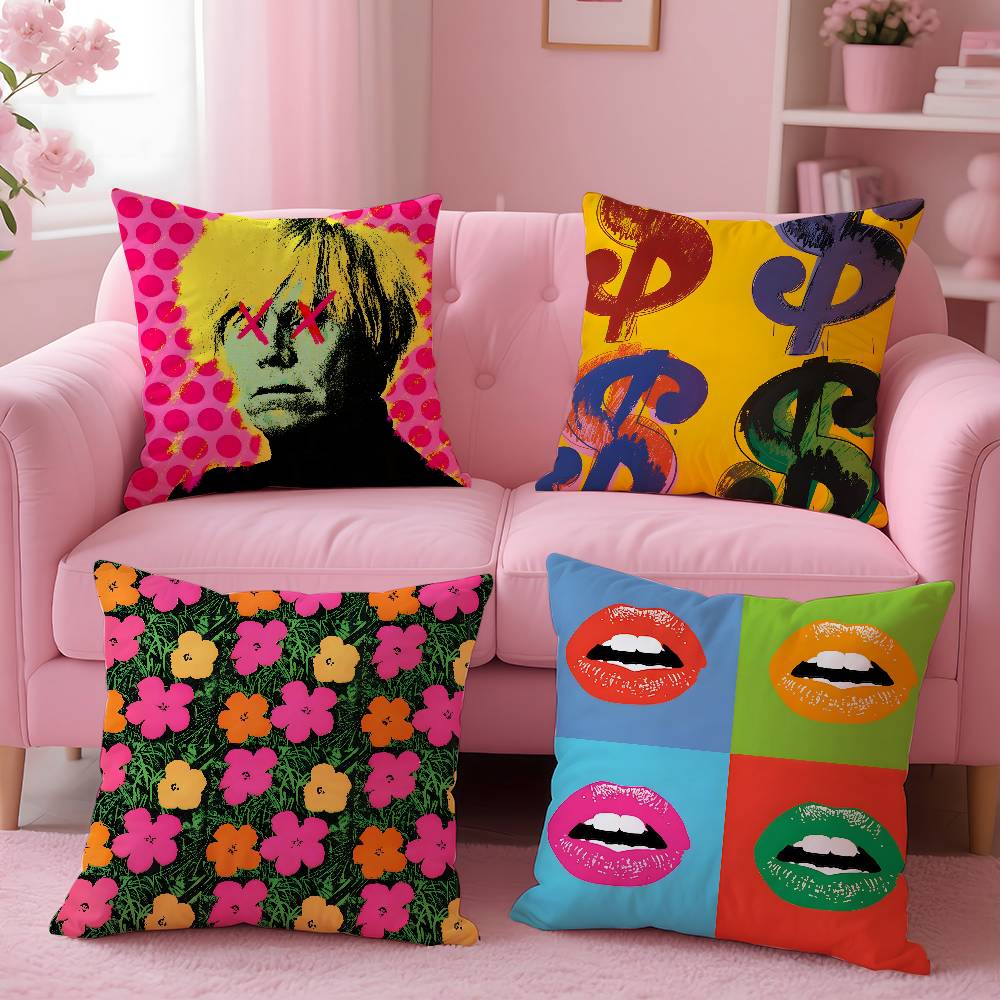 A-Andy W-Warhol Art наволочка  – обзор и цена Home Art Textiles