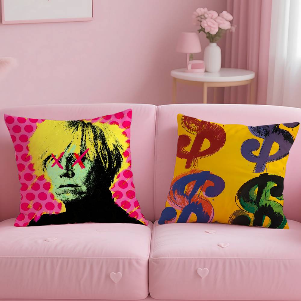 A-Andy W-Warhol Art наволочка  – обзор и цена Home Art Textiles